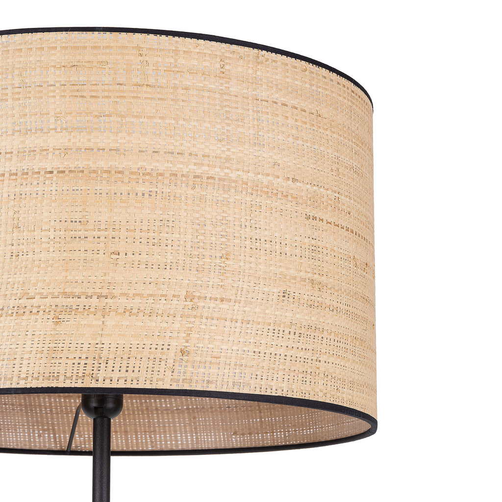 Stojacia lampa tienidlo rafia pletená LIBÉRIA