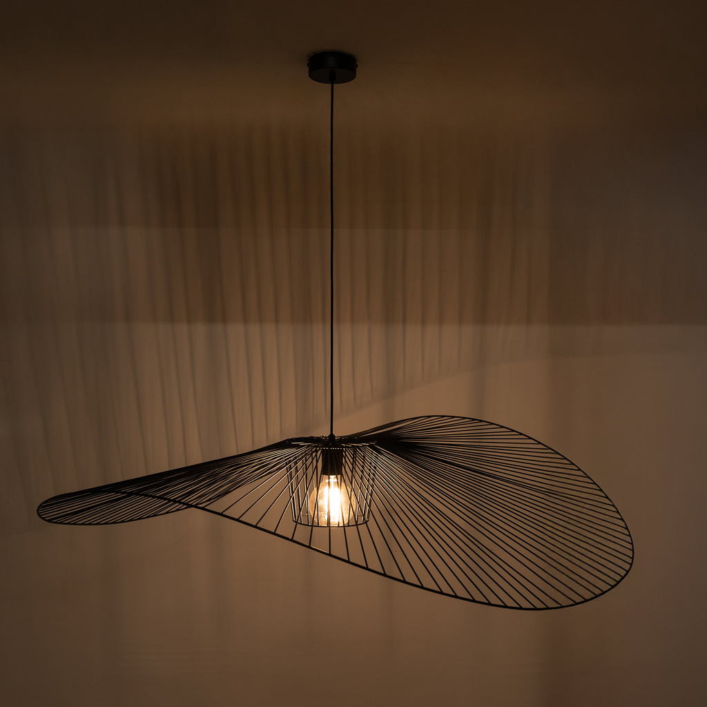 Závesné svietidlo KAPELUSZ čierna