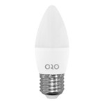 LED žiarovka neutrálna ORO-E27-C37-TOTO-8W-DW
