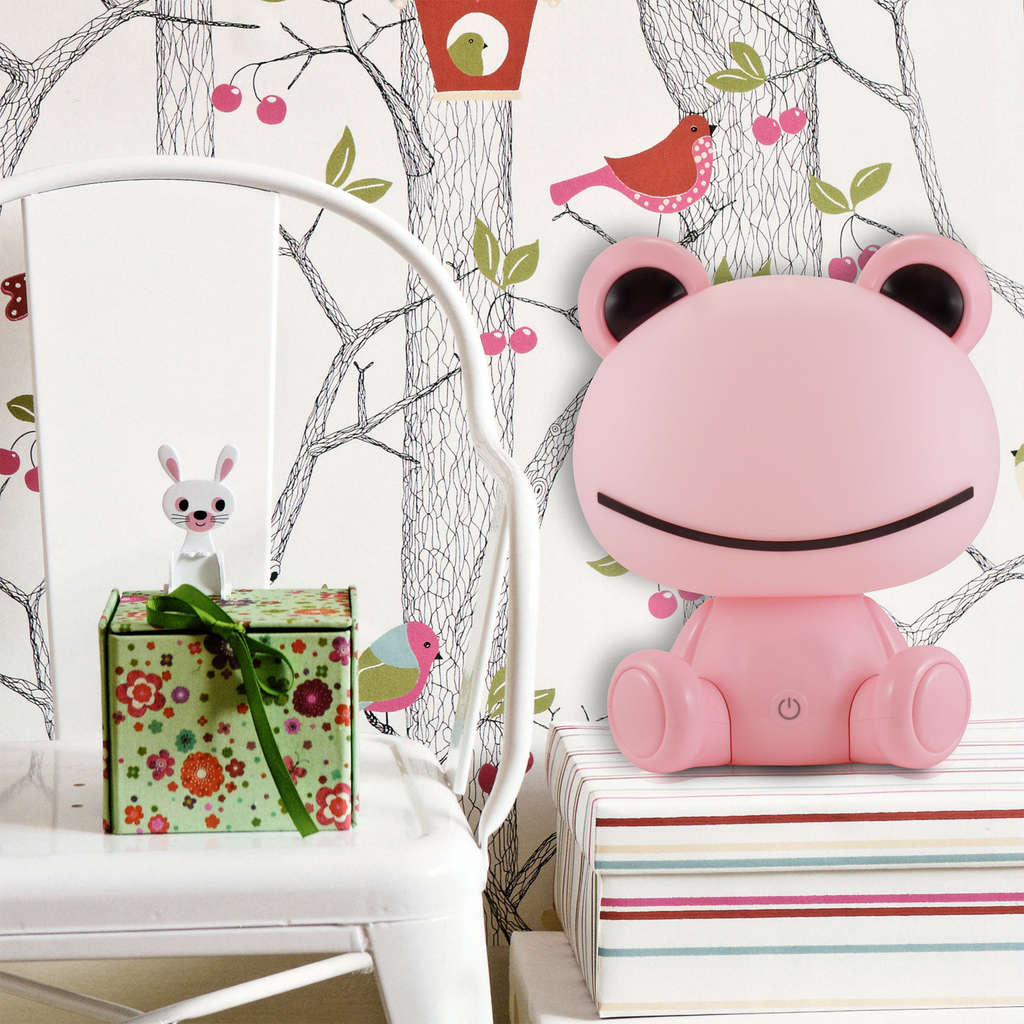 Detská nočná lampa LED ŽABKA