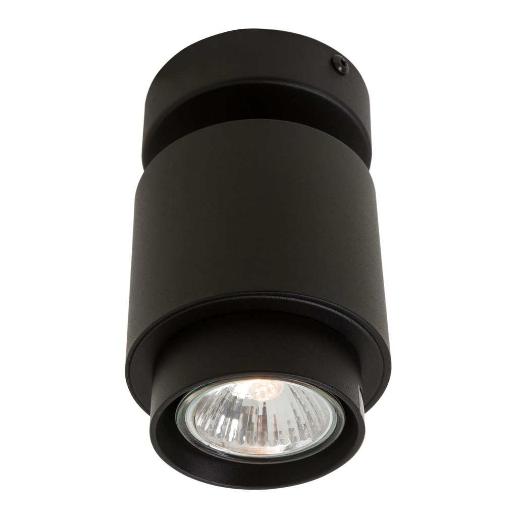 Závesné bodové svietidlo čierne SCOPY1