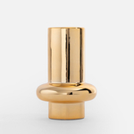 Moderná váza zlatá 20 cm