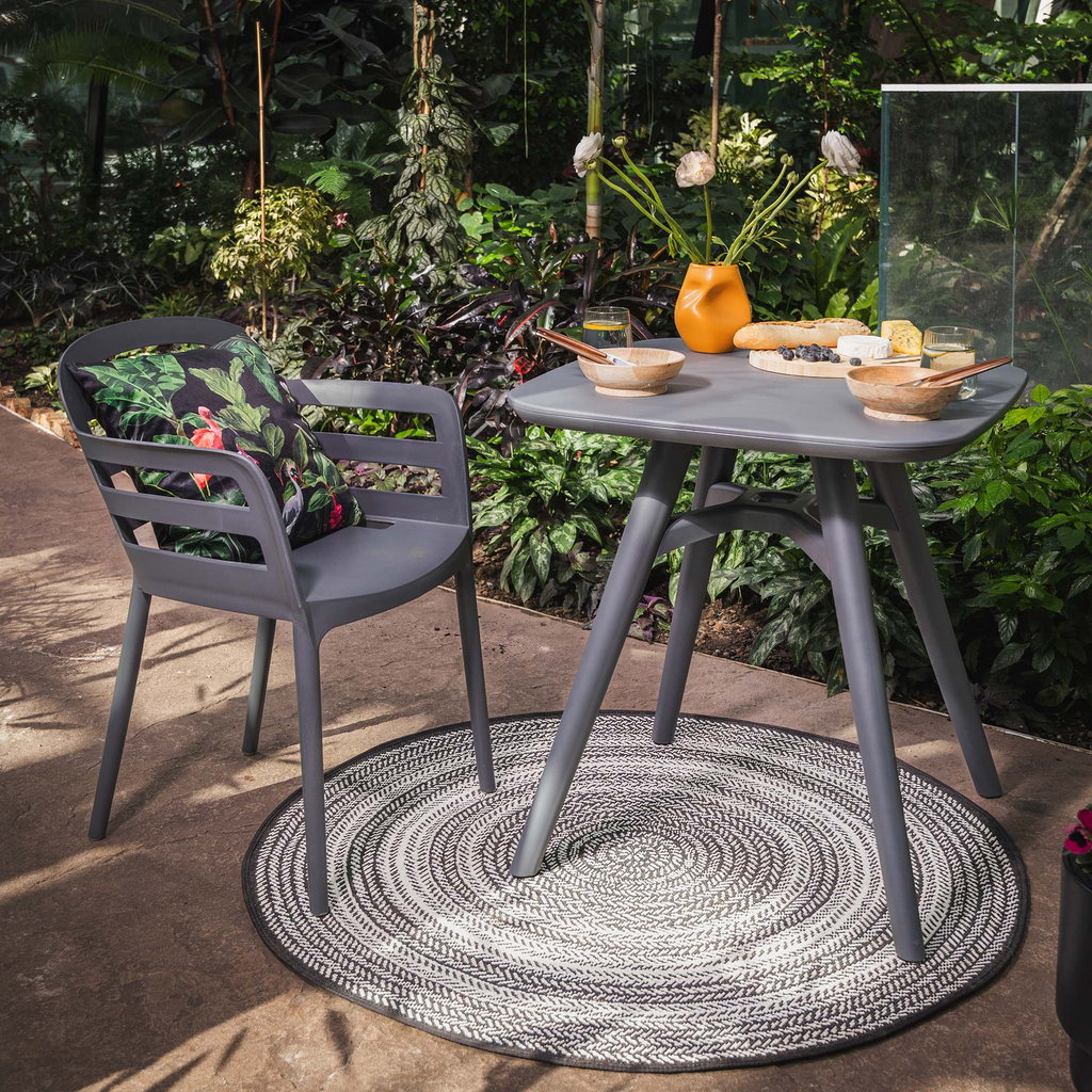 Okrúhly boho koberec GINO 120 cm