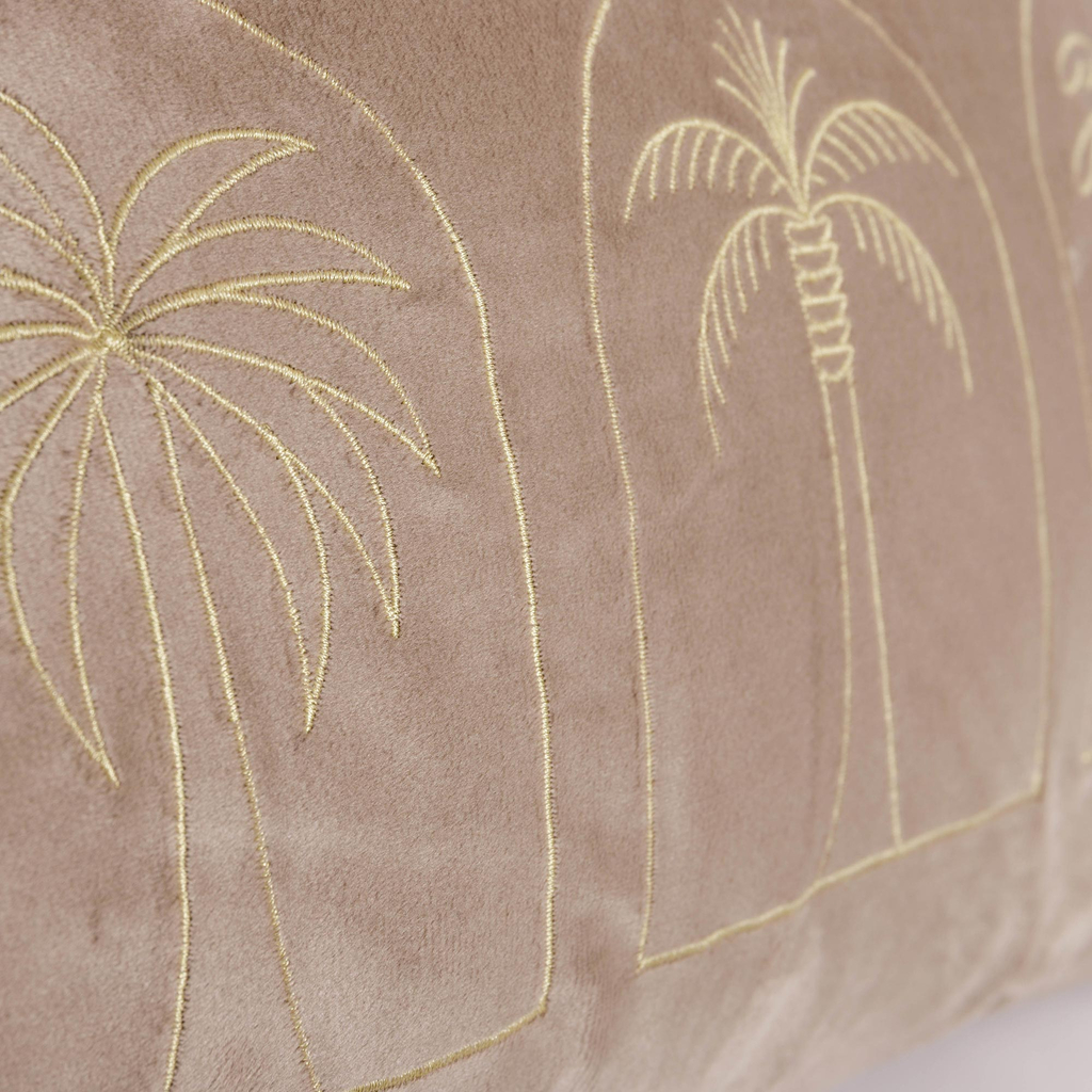 Dekoračná obliečka na vankúš tmavobéžová DJERBA 30x50 cm