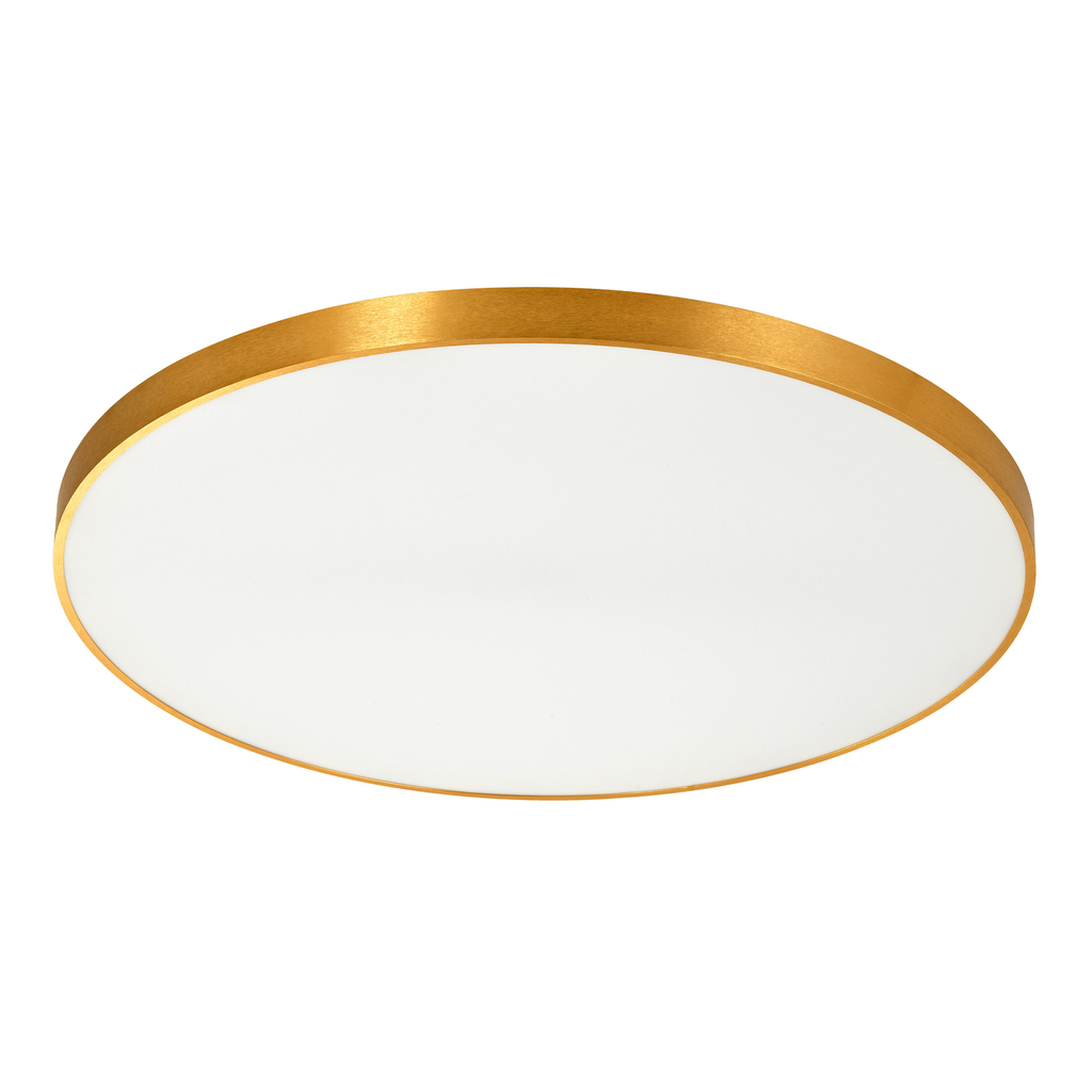 Stropná lampa LED okrúhla zlatá SIERRA 80 cm