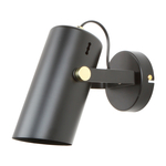 Nastenné svietidlo RESI čierno-zlaté