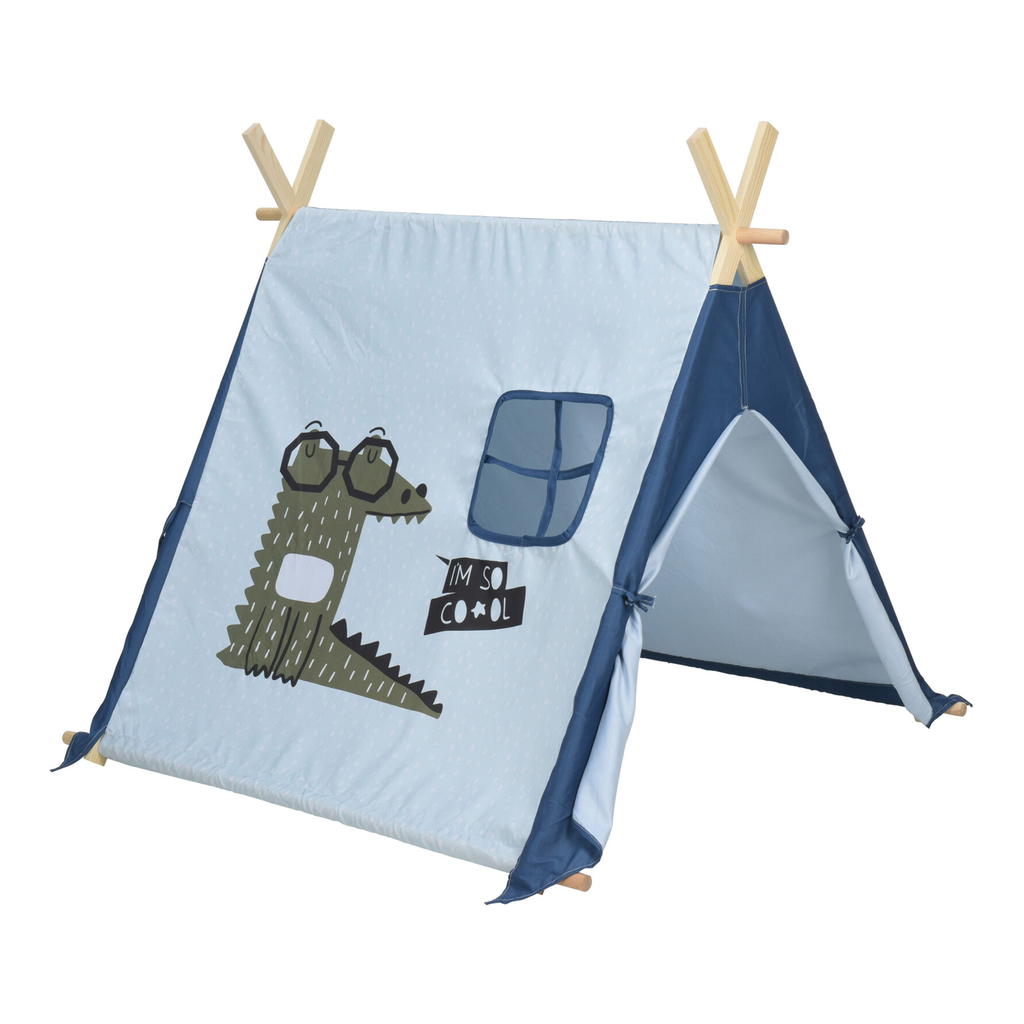 Detský stan na hranie modrý