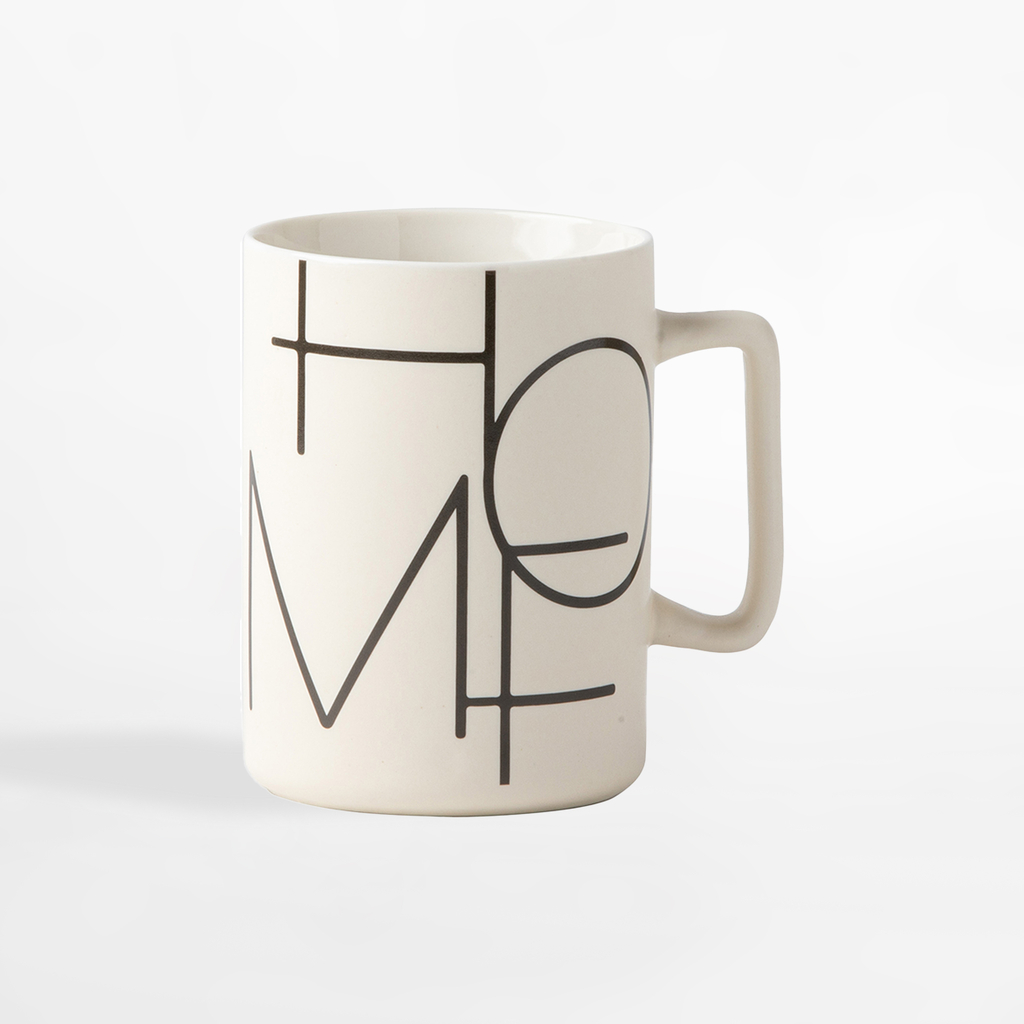 Béžový hrnček HOME 400 ml