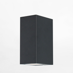 Vonkajšie nástenné svietidlo HARMÓNIA GU10 IP44 čierne