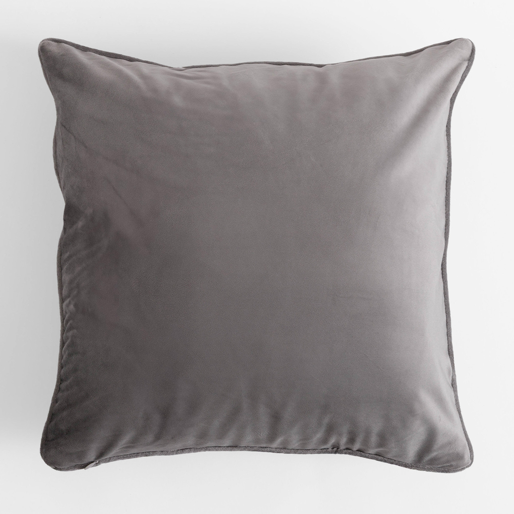 Dekoračná obliečka na vankúš strieborná PERLA 45x45 cm