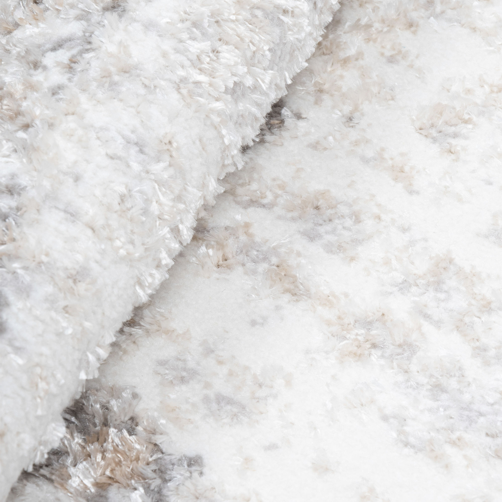 Retro sivý okrúhly koberec SALSA 100 cm