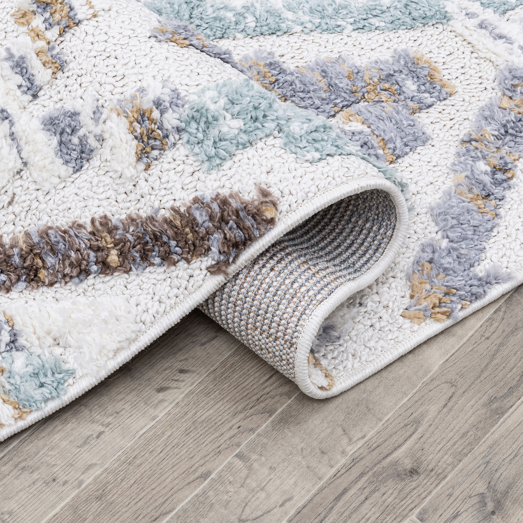 Koberec so strapcami etno vzor NEVADA 120x170 cm