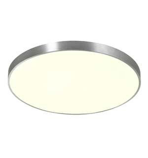 Stropná lampa LED okrúhla strieborná SIERRA 60 cm