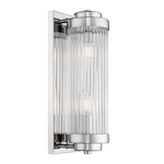 Nástenné svietidlo strieborné 2xG9 SERGIO W0528-02N-B5AC