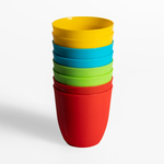 Súprava 8 plastových pohárov 250 ml