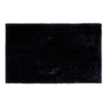 Kúpeľňový koberček CHENILLE, čierny 50x80 cm