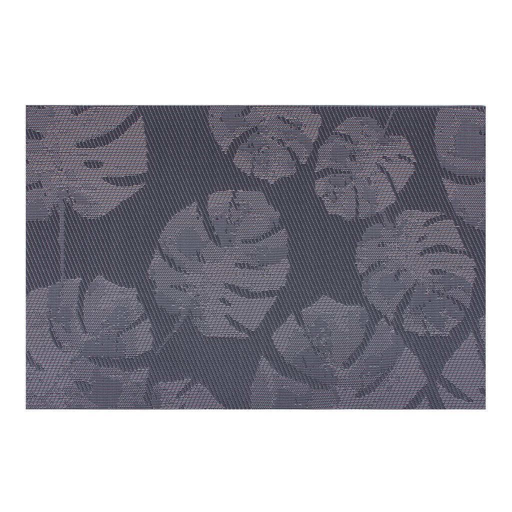 Stolová podložka s tmavosivými listami 30x45 cm