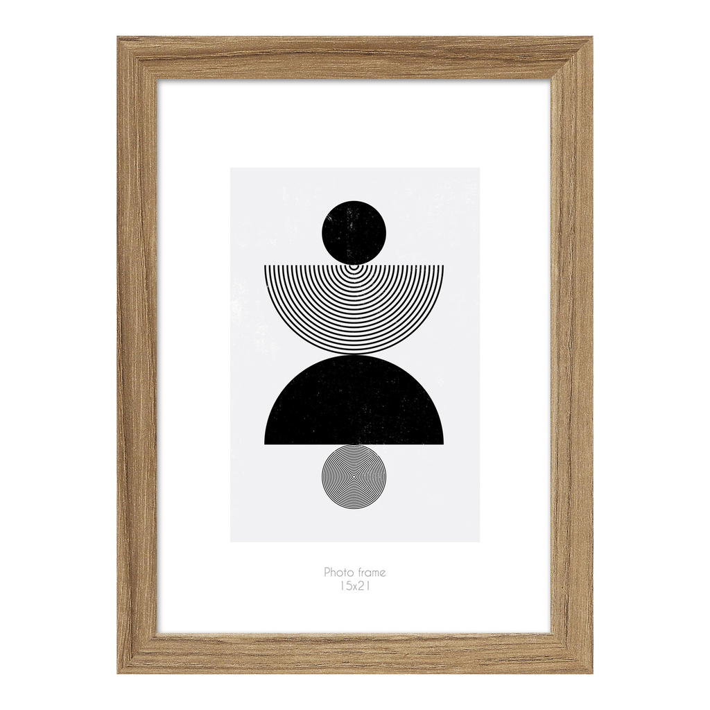 Rámik na fotografiu 15 x 21 hnedý KYOTO