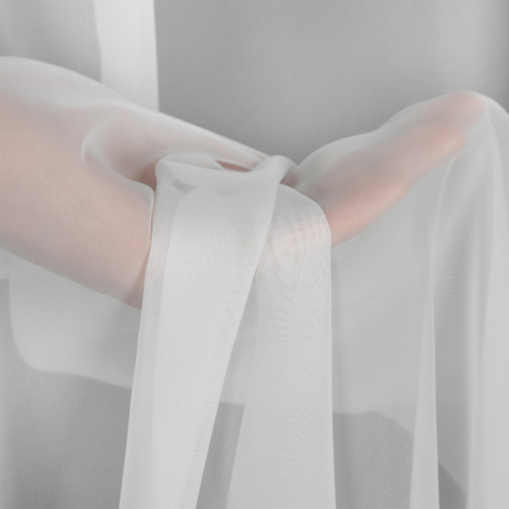 Záclona do obývačky biela SIMONE 300 x 170 cm