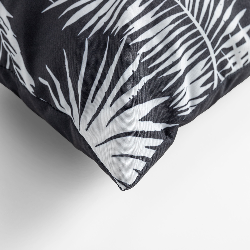 Dekoračný vankúš čierny SAMBA, 45x45 cm