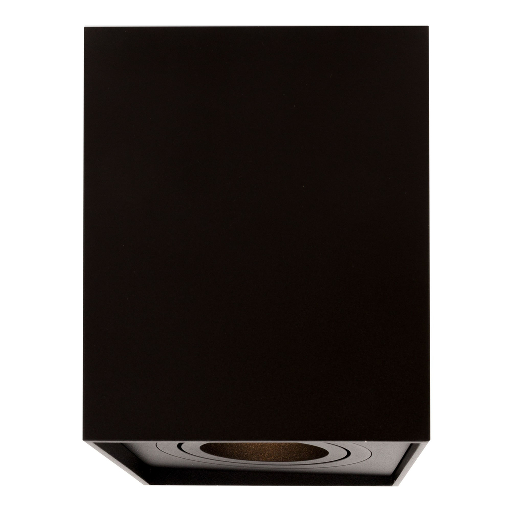 1-bodové svietidlo čierne QUADRO