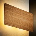 Nástenné svietidlo drevené TAVOLA 35 cm