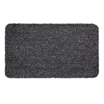 Čierna rohožka s podkladom z TPR 45x70 cm