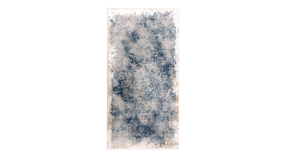 Koberec MONAKO s orientálnym vzorom, modrý 80x150 cm