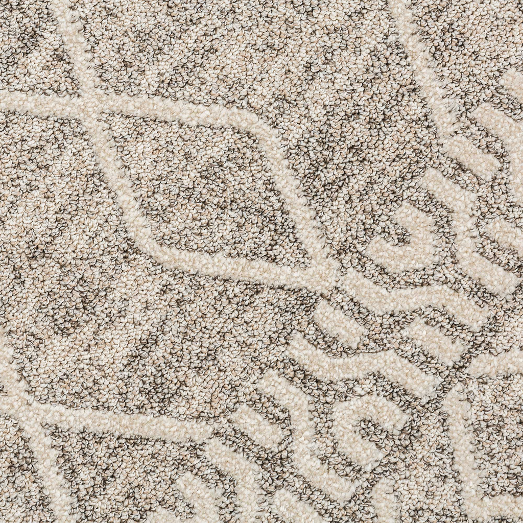 Etno koberec vo farbe diamantov béžová PAULA 120x170 cm