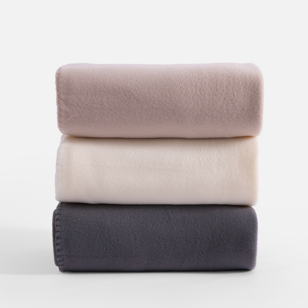 Fleecová deka sivá PRIMA 120x150 cm