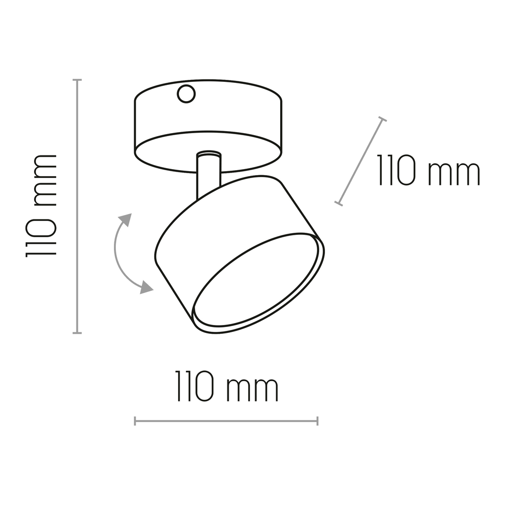 Nástenné svietidlo CLARK 3394