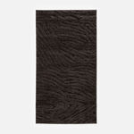 Moderný koberec čierny DEUS 80x150 cm