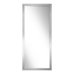 Zrkadlo so strieborným rámom SLIM 47,5 x 107,5 cm