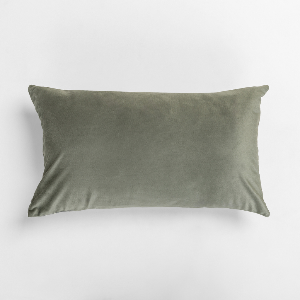 Dekoračná obliečka na vankúš DAISY s kvetinovým motívom, zelená 30x50 cm