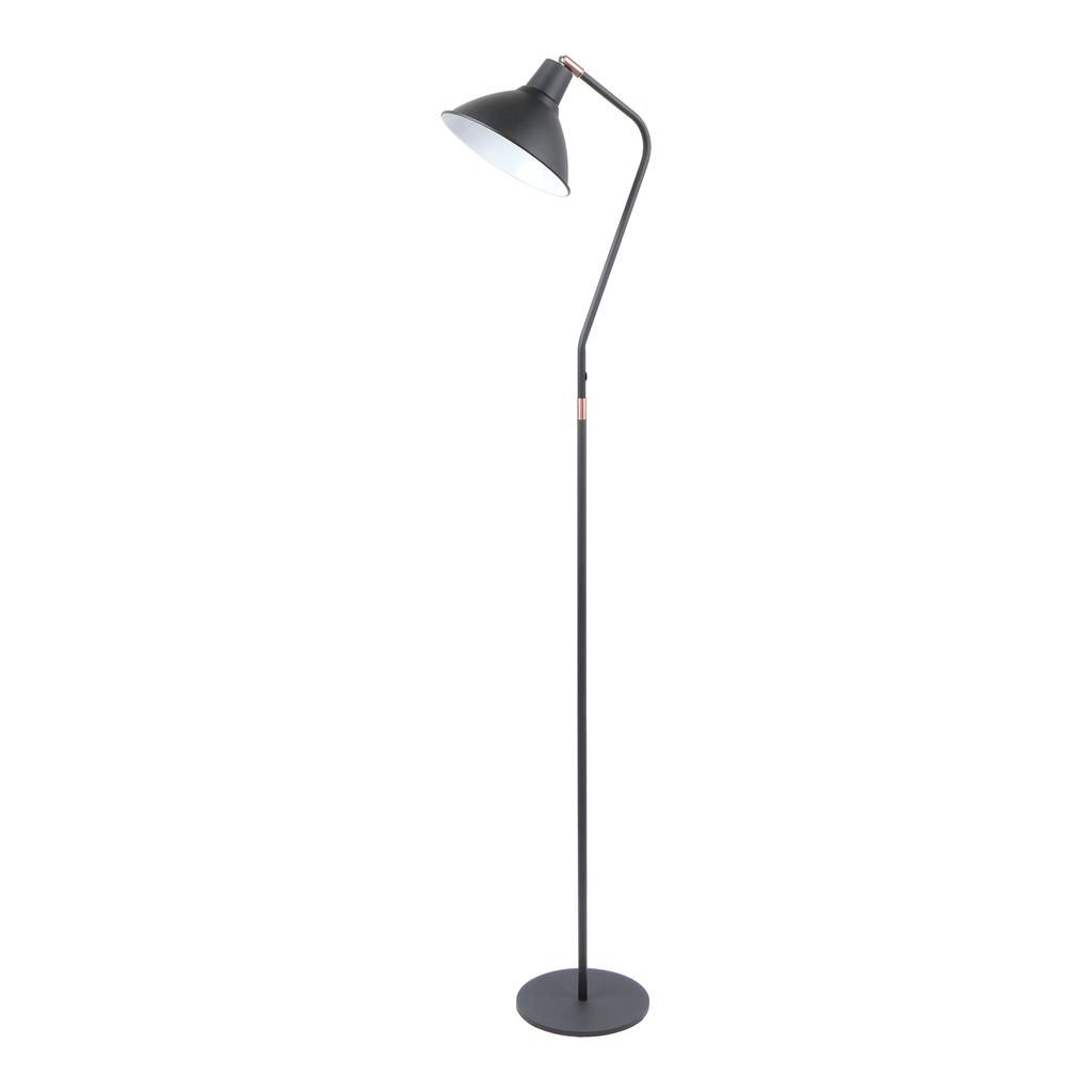 Stojacia lampa CELSO čierna