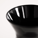 Sklenená váza ASTA čierna 18 cm