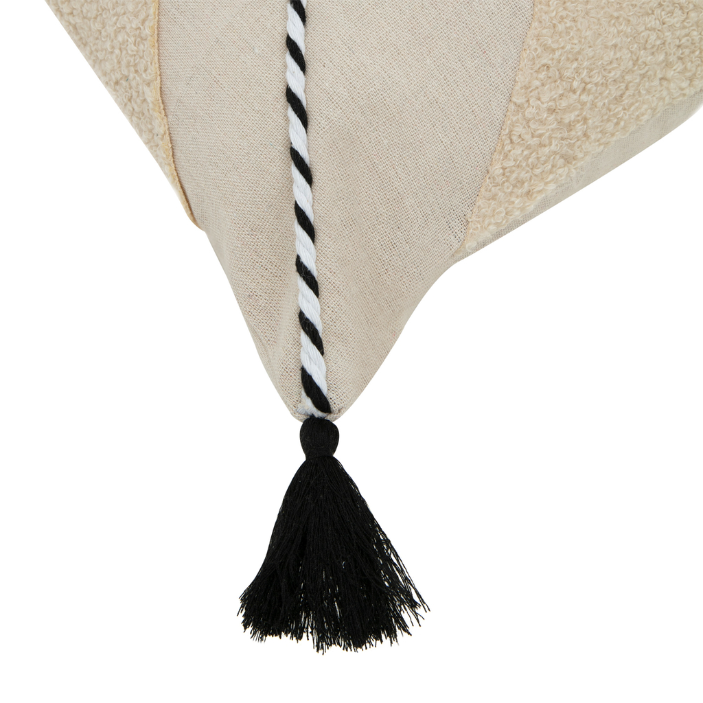 Ozdobná obliečka boho béžová NATURE 45 x 45 cm