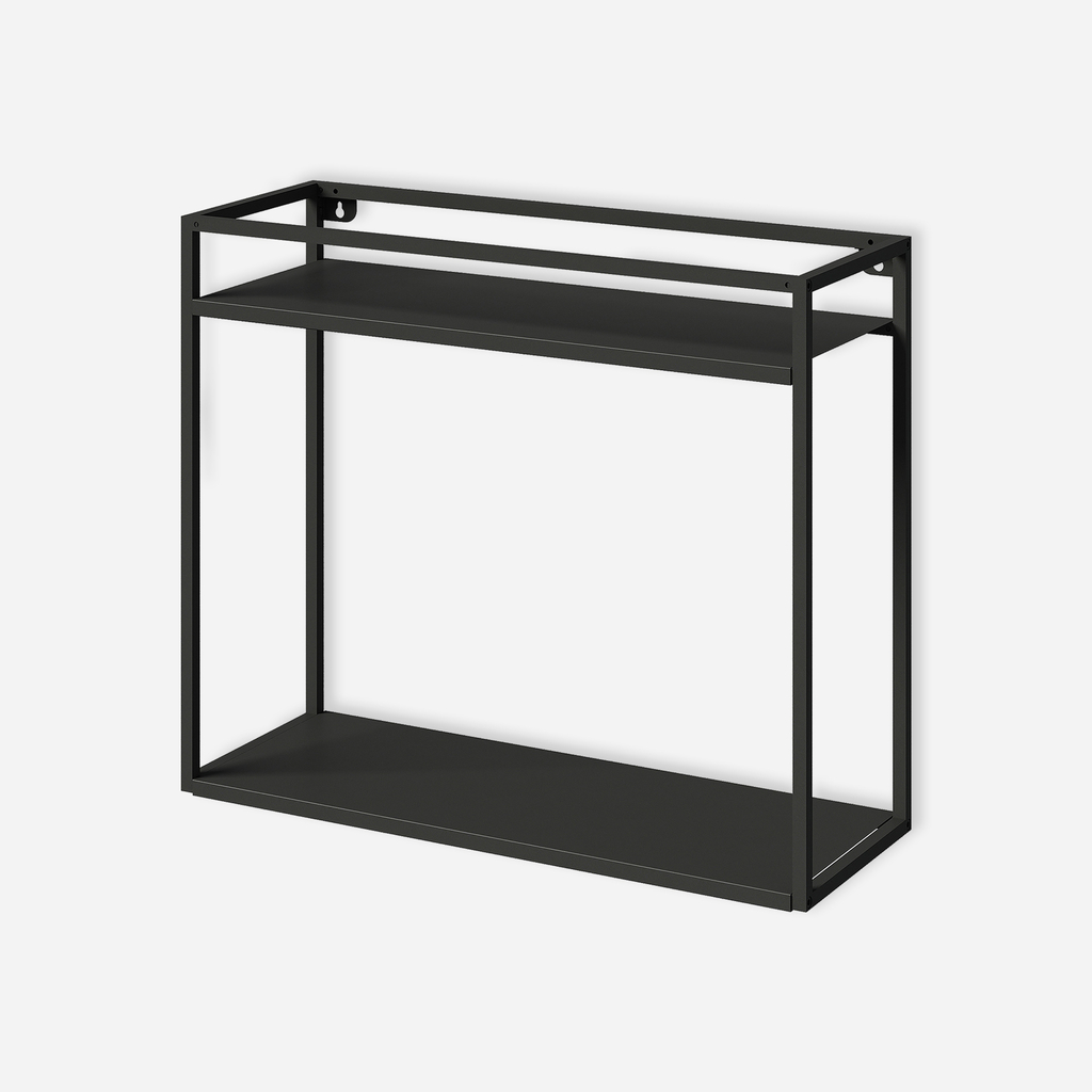 Závesná kovová polica 42 cm SALISTAR