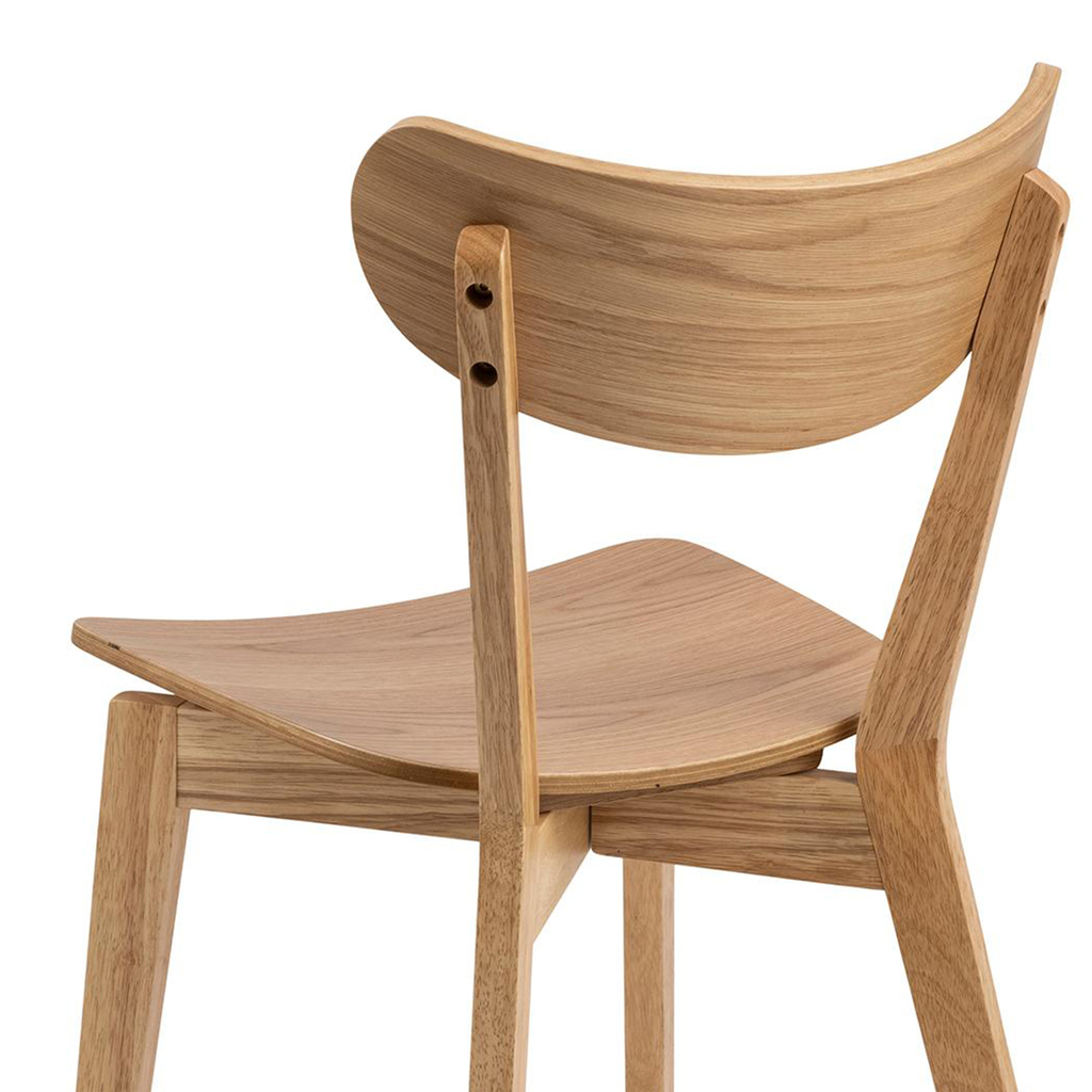 Drevená stolička v retro štýle BLACKY