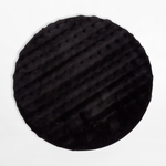 Moderný koberec MODESTO, čierny, 120 cm