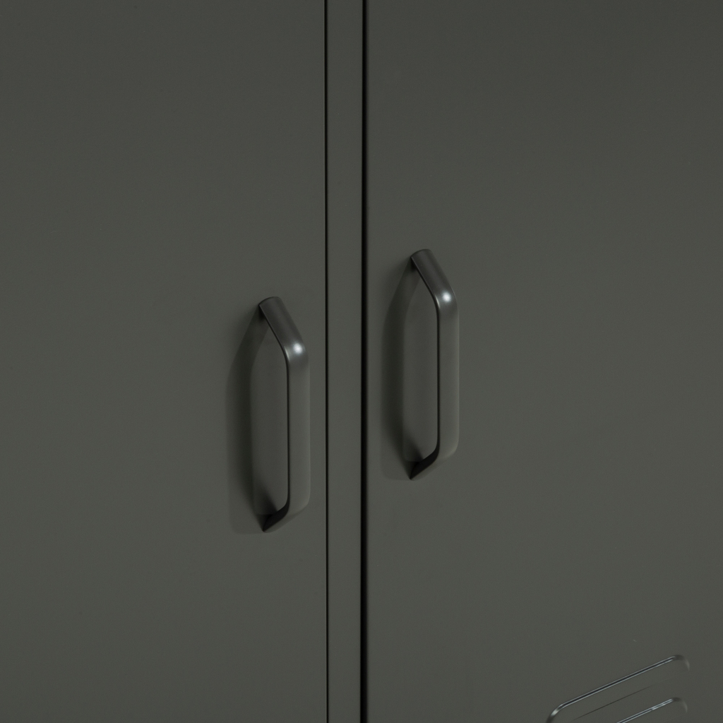 Kovová komoda čierna BLISFUL