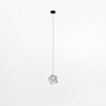 Závesné LED svietidlo transparentné COLORE