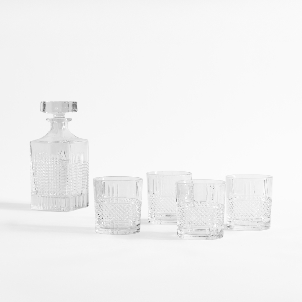 Súprava na whisky CRISTAL, 5-dielna