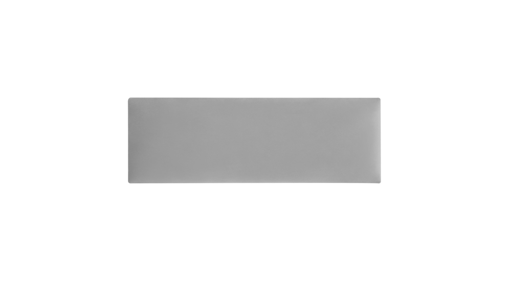 Čalúnený panel FIBI OBDĹŽNIKOVÝ 45 x 15, platinový