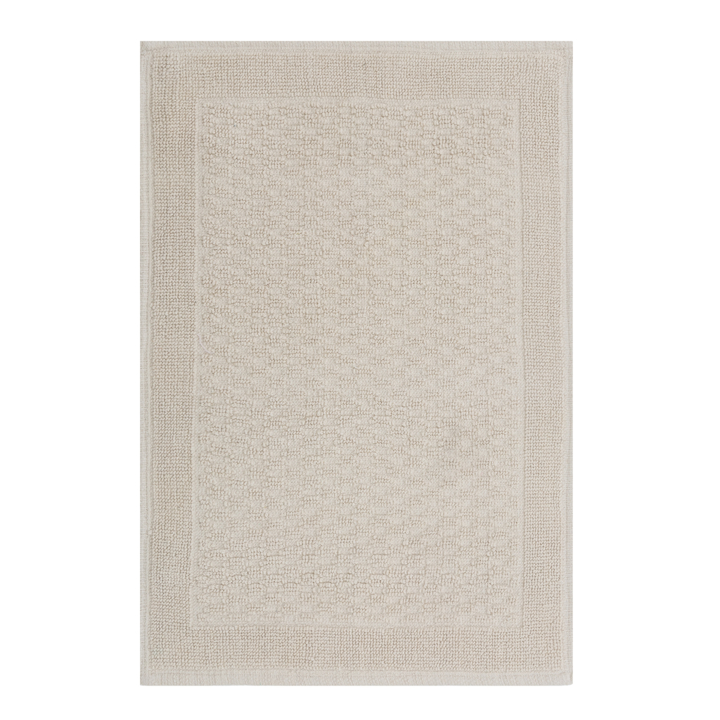 Krémový koberec OSLO do spálne 50x80 cm