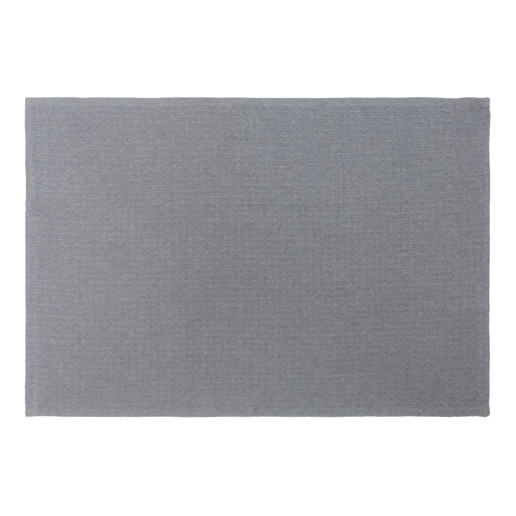 Sada 3 bavlnených kuchynských utierok v sivej farbe 40x60 cm