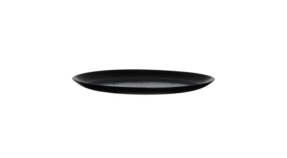 Plytký tanier čierny DIANA 25 cm