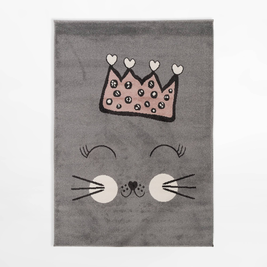 Koberec sivá mačka HAPPY 120x170 cm