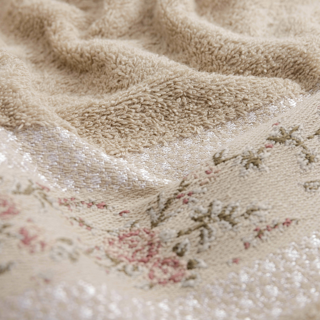 Bavlnený uterák v béžovej farbe PROVENCE 50x90 cm