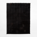 Moderný koberec MODESTO, čierny, 120x160 cm